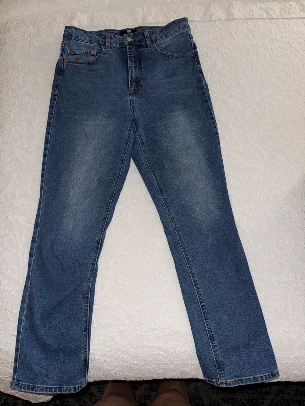 Frye Classic Women's Medium Wash Straight Leg Jeans